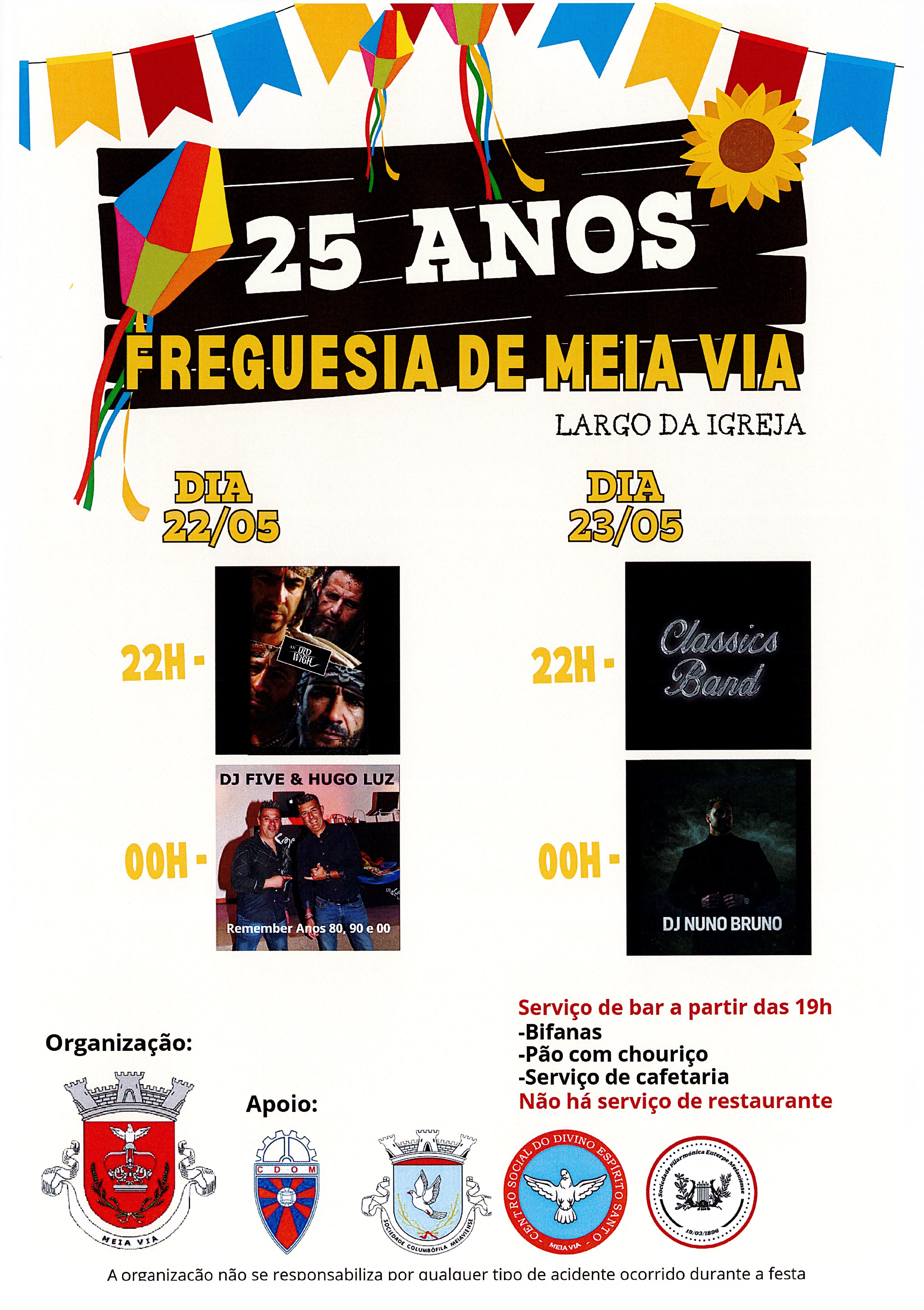 25 anos freguesia meia via