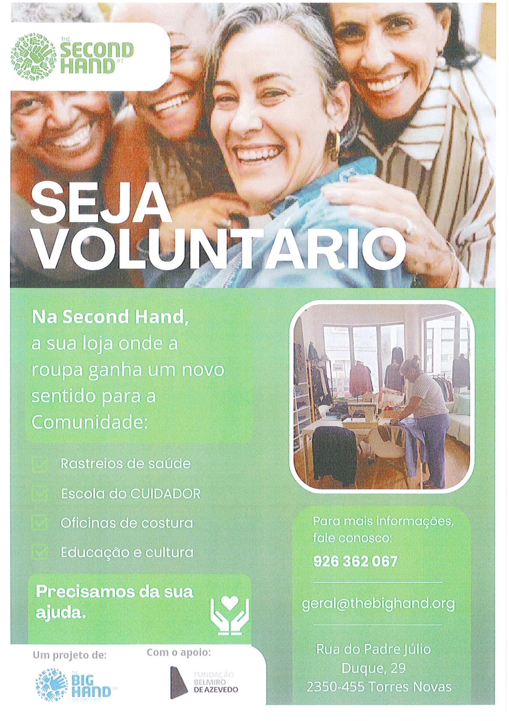 SEJA VOLUNTÁRIO